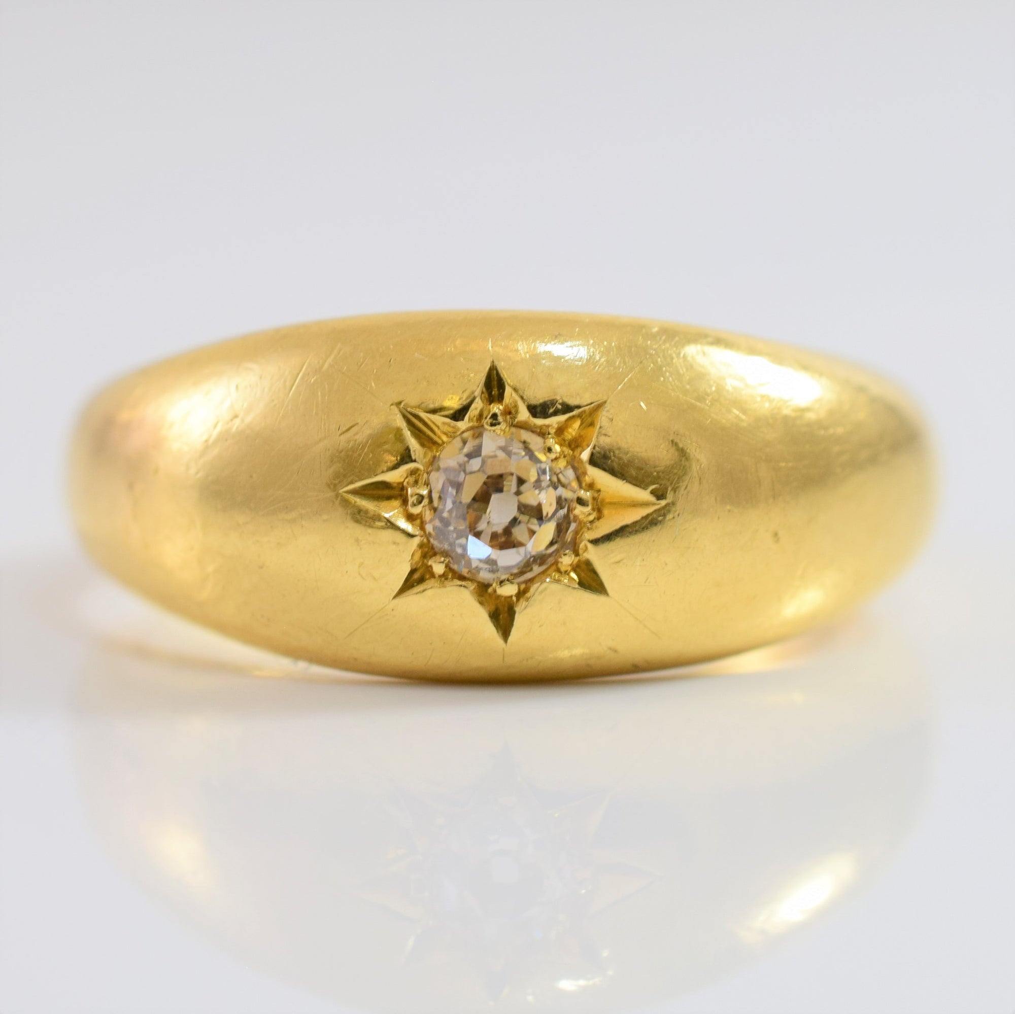 Edwardian Diamond Ring | 0.12ct | SZ 7 |