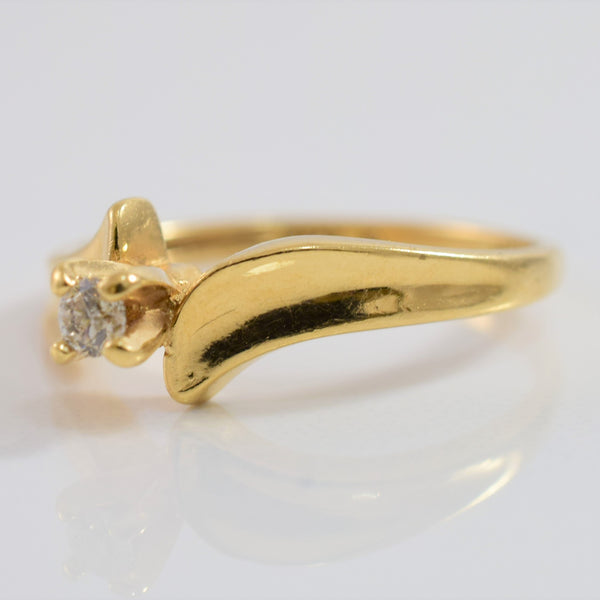 Bypass Diamond Ring | 0.06 ctw SZ 6 |