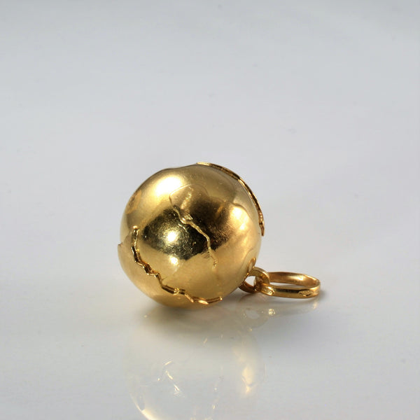 Gold Globe Pendant |