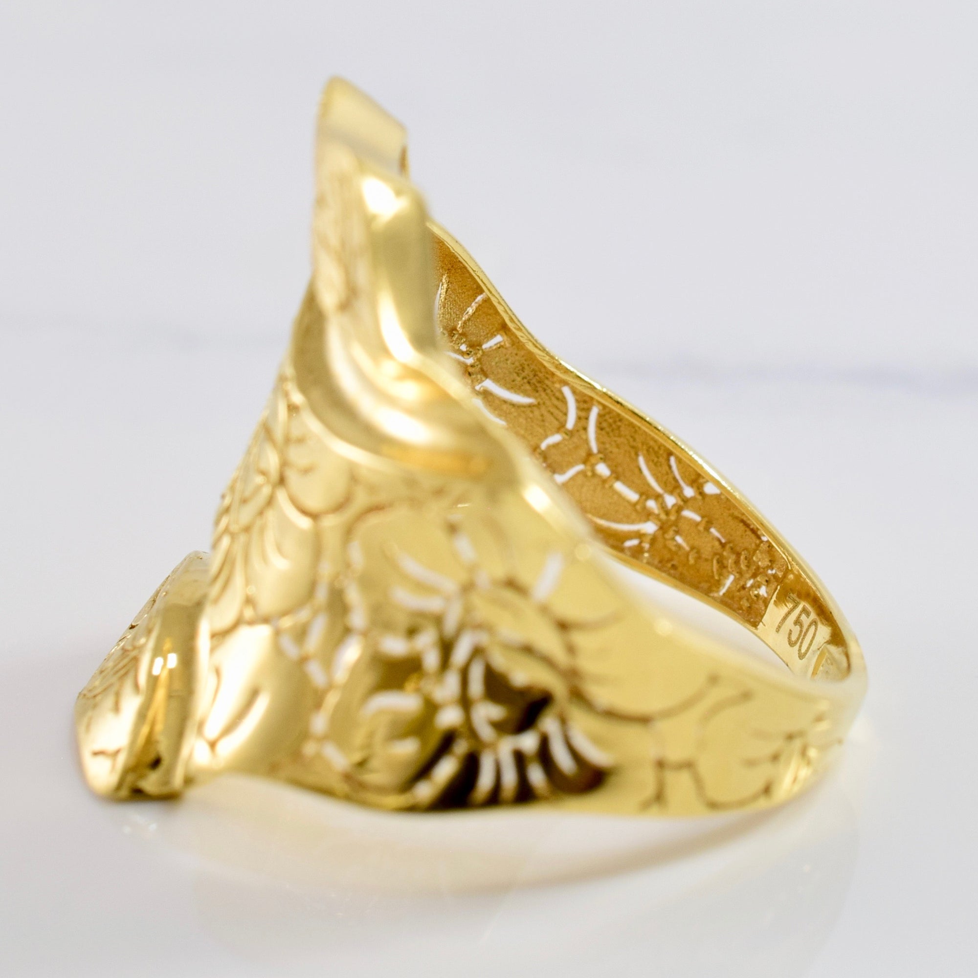 Gold Floral Ring | SZ 7.5 |