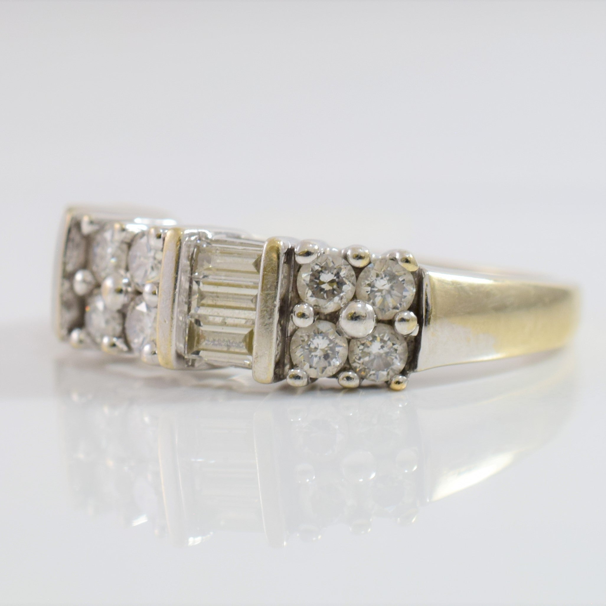 Alternating Diamond Band | 0.72 ctw SZ 7 |