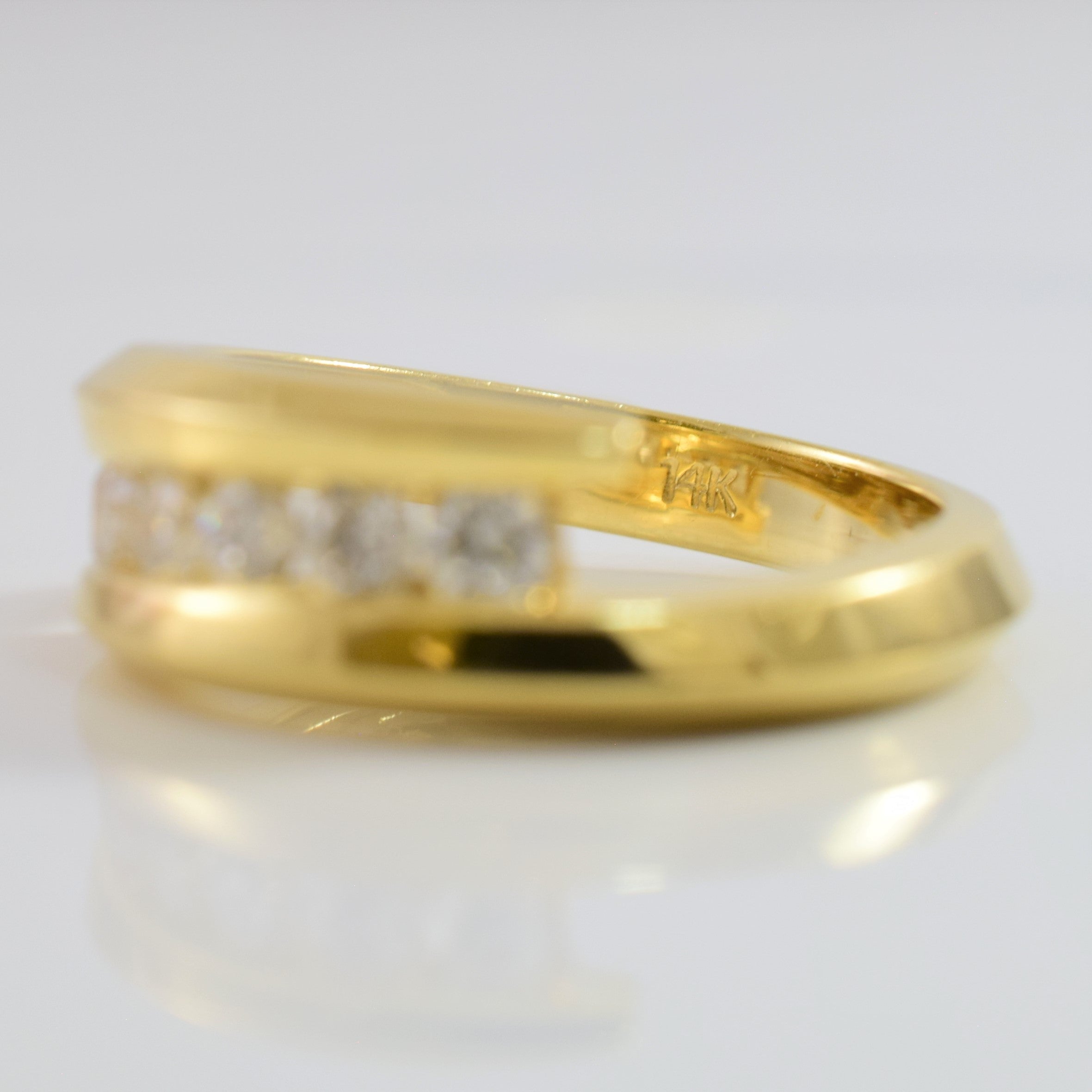 Bypass Diamond Row Ring | 0.42 ctw SZ 6.