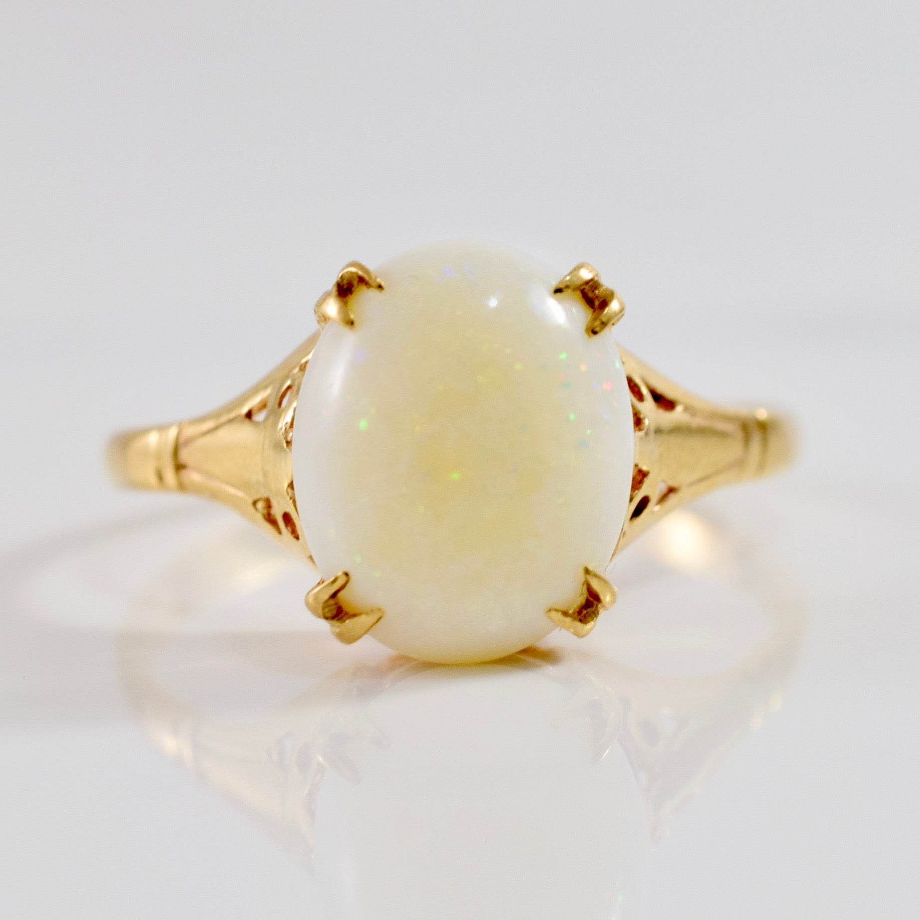 Opal Solitaire Ring | SZ 7.25 |