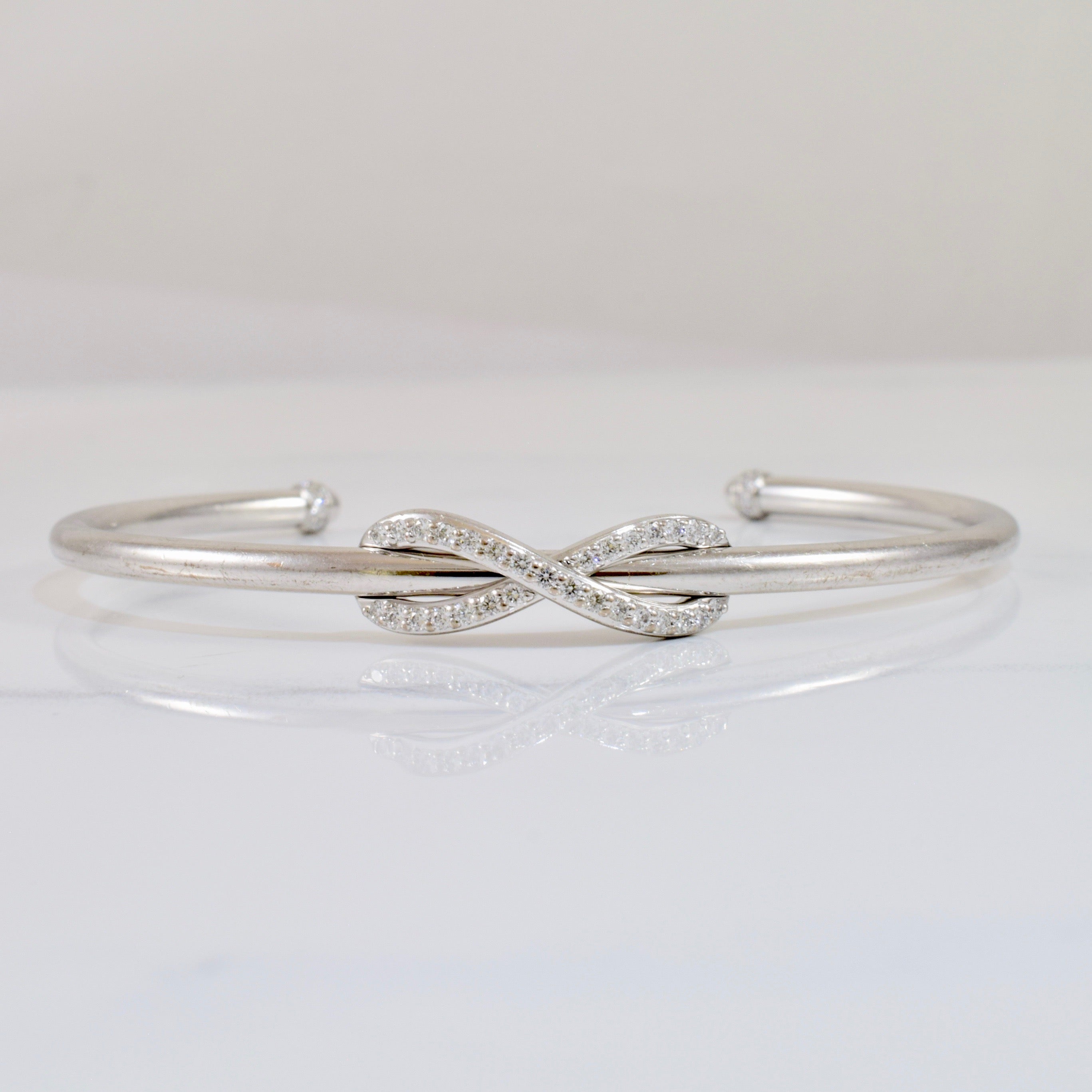 Tiffany & Co.' Infinity Cuff | 0.50 ctw SZ 7.5" |