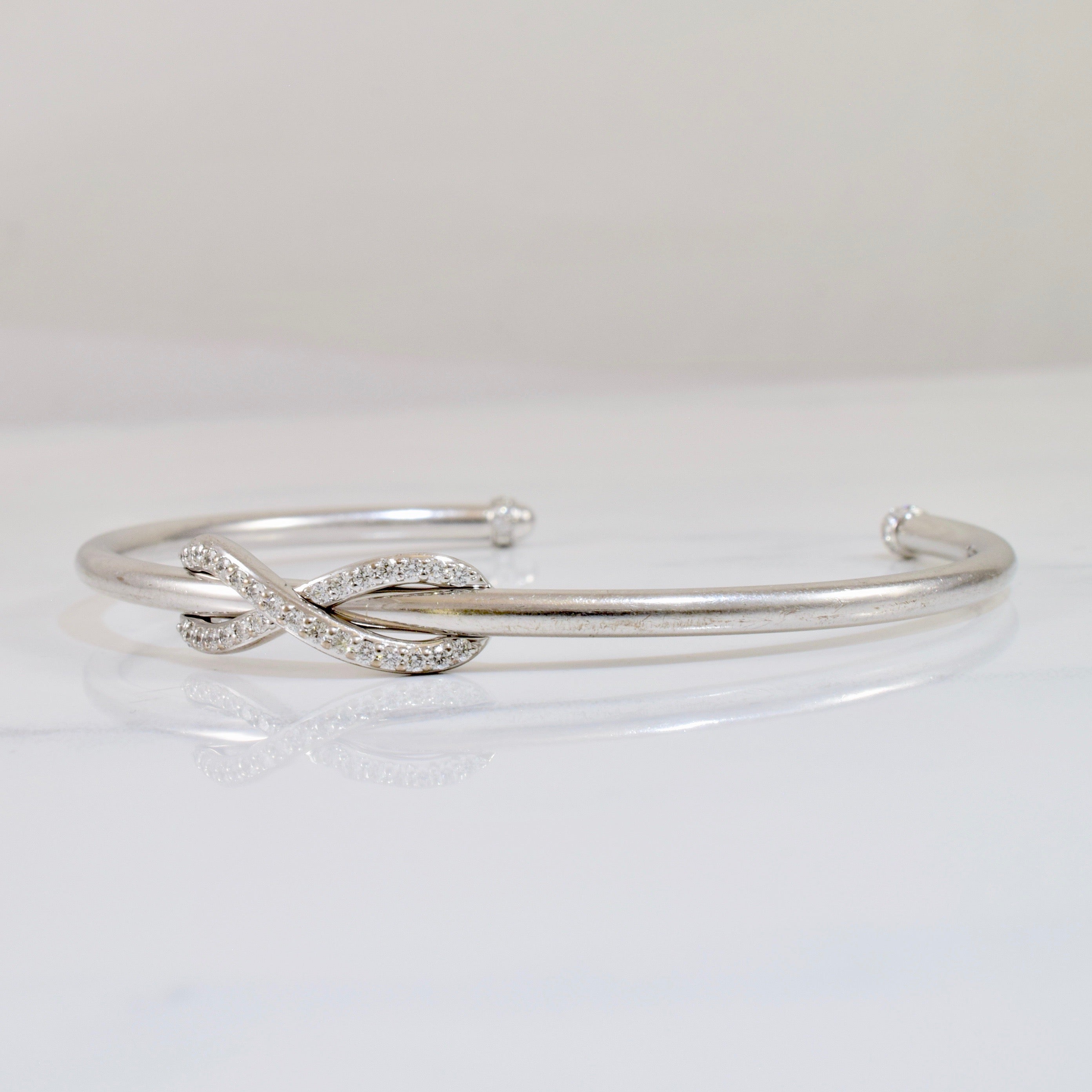 Tiffany & Co.' Infinity Cuff | 0.50 ctw SZ 7.5" |