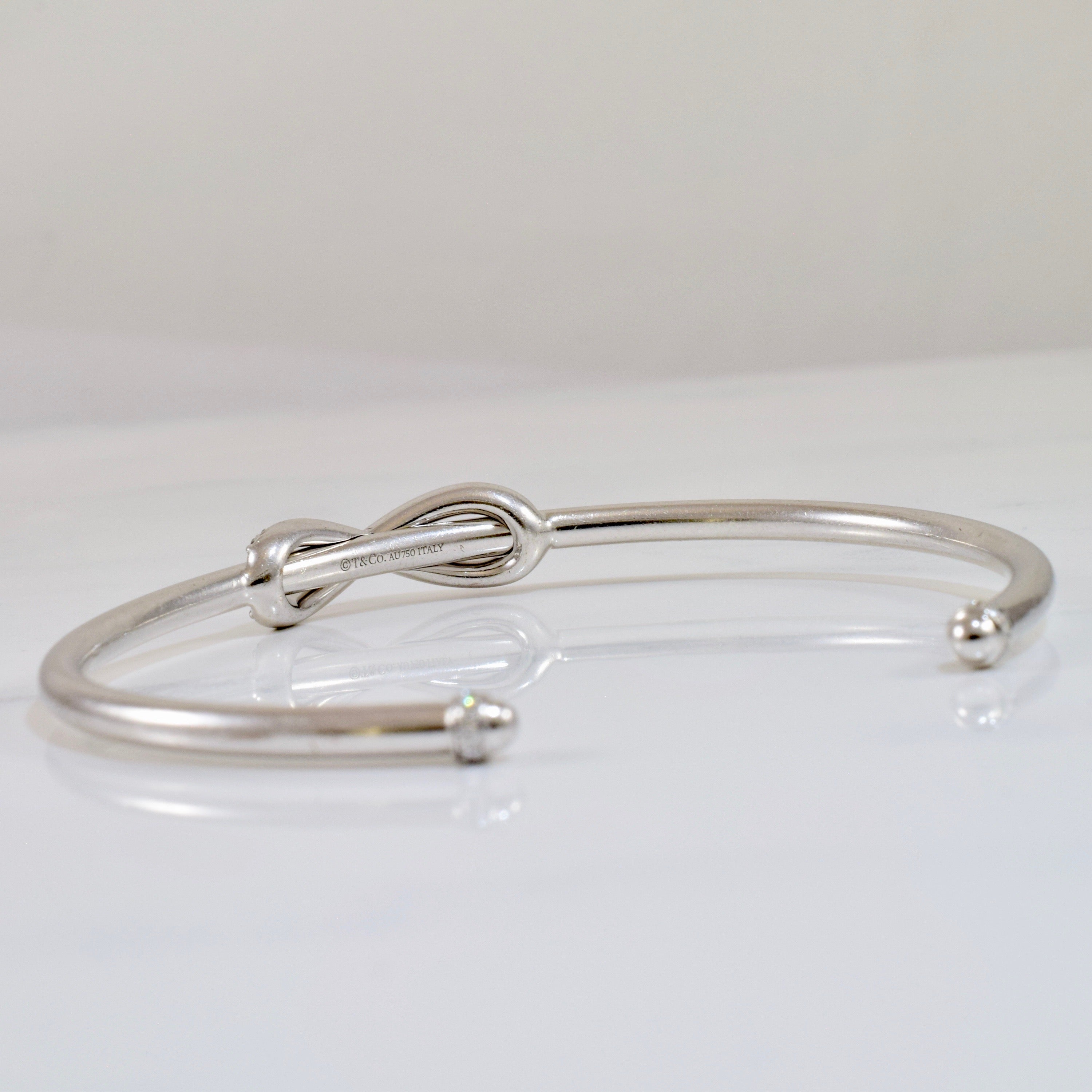 Tiffany & Co.' Infinity Cuff | 0.50 ctw SZ 7.5" |