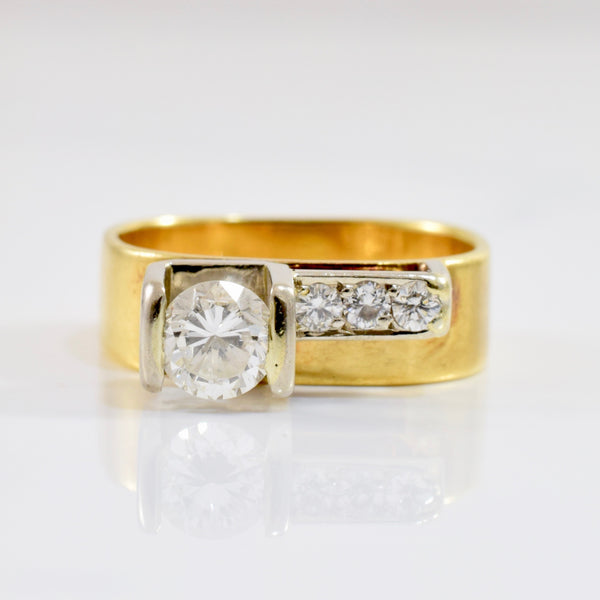 PELEGRIN Custom Diamond Engagement Ring | 0.45 ctw | SZ 3.75 |