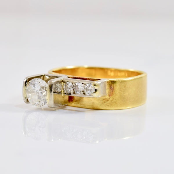 PELEGRIN' Custom Diamond Engagement Ring | 0.45 ctw | SZ 3.75 |