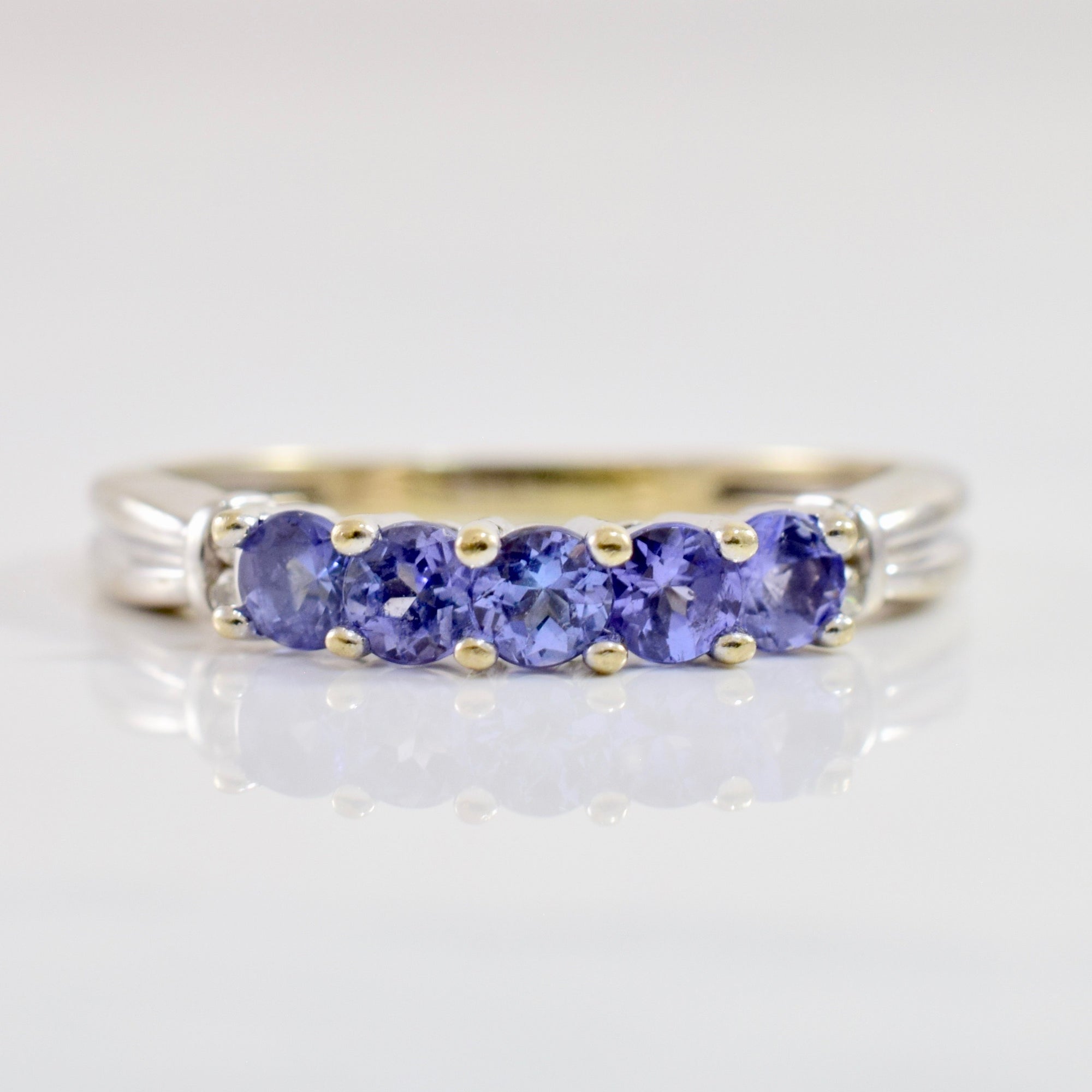 Diamond Detailed Tanzanite Band | 0.03 ctw SZ 8.5 |