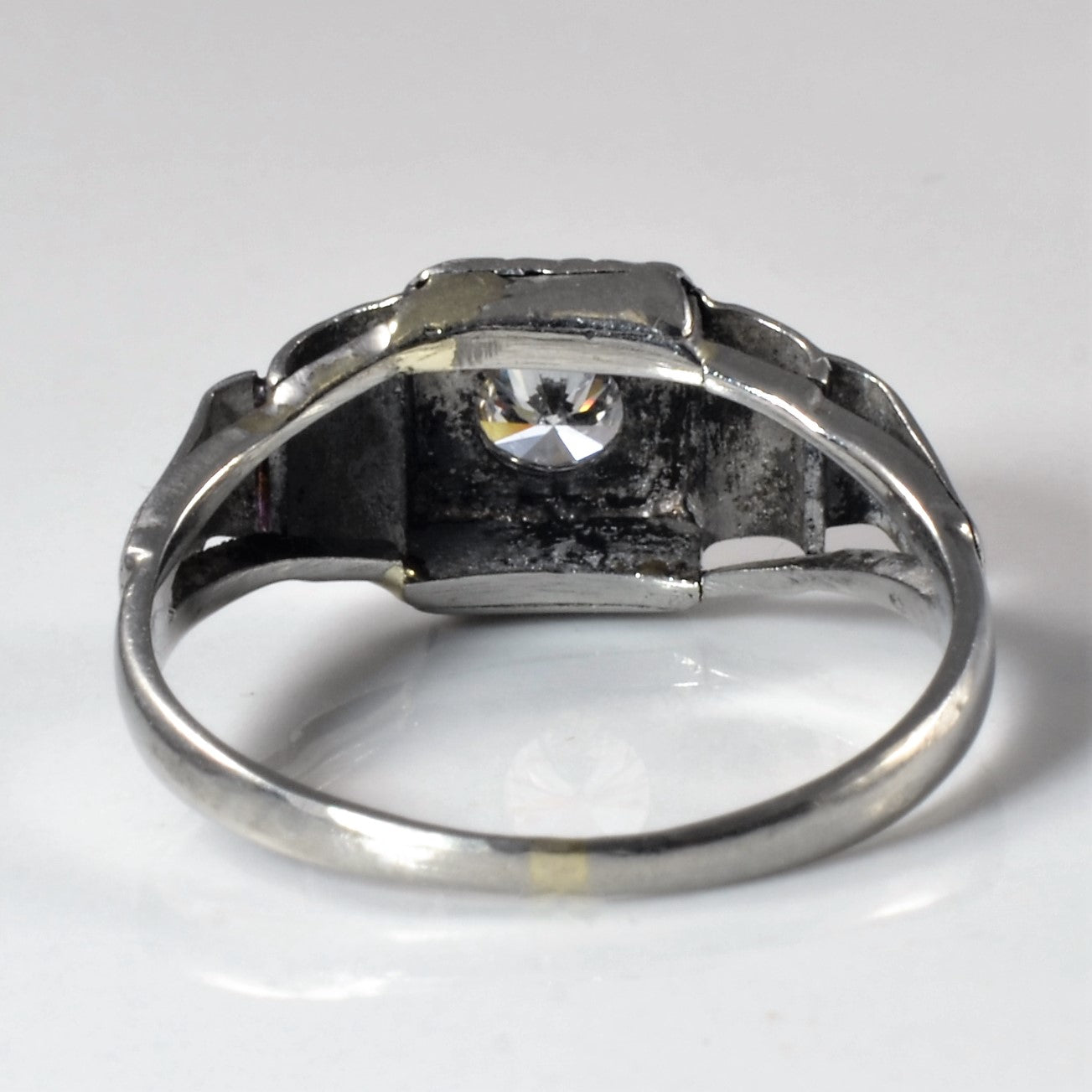Late 1920s Diamond Engagement Ring | 0.28ct | SZ 6.5 |