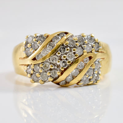 Diamond Cluster Ring | 0.30 ctw SZ 4.75 |