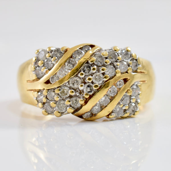 Diamond Cluster Ring | 0.30 ctw SZ 4.75 |