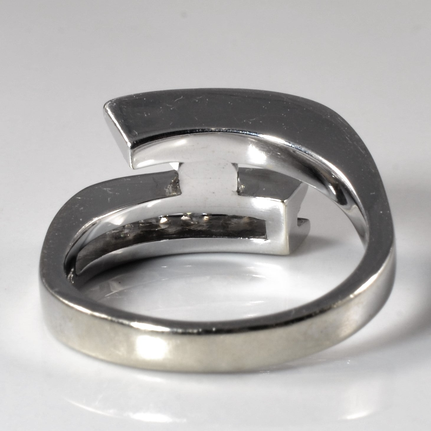 Polar Ice Canadian Diamond Bypass Ring | 0.77ctw | SZ 7.75 |