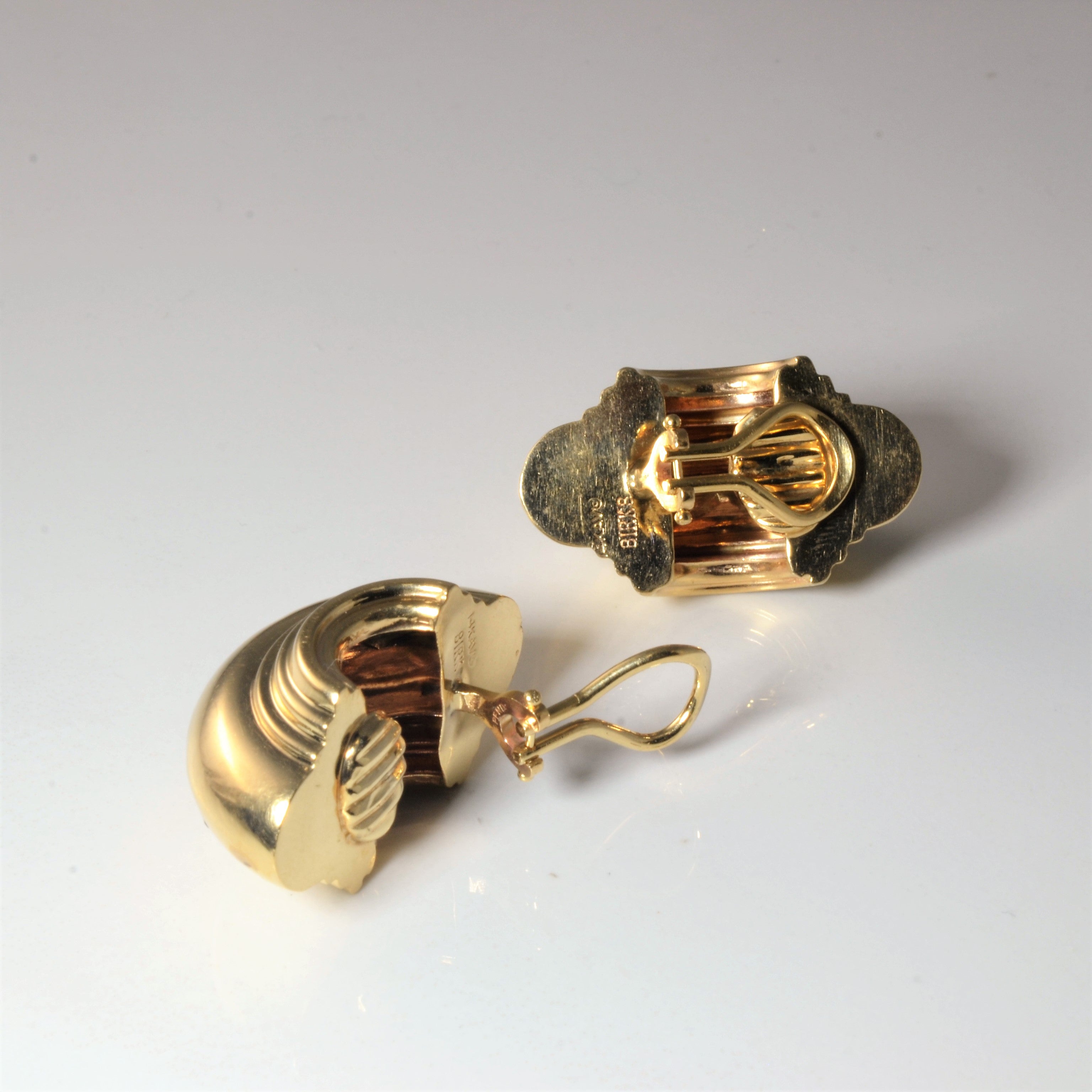 Birks' 1980s Clip On Earrings |