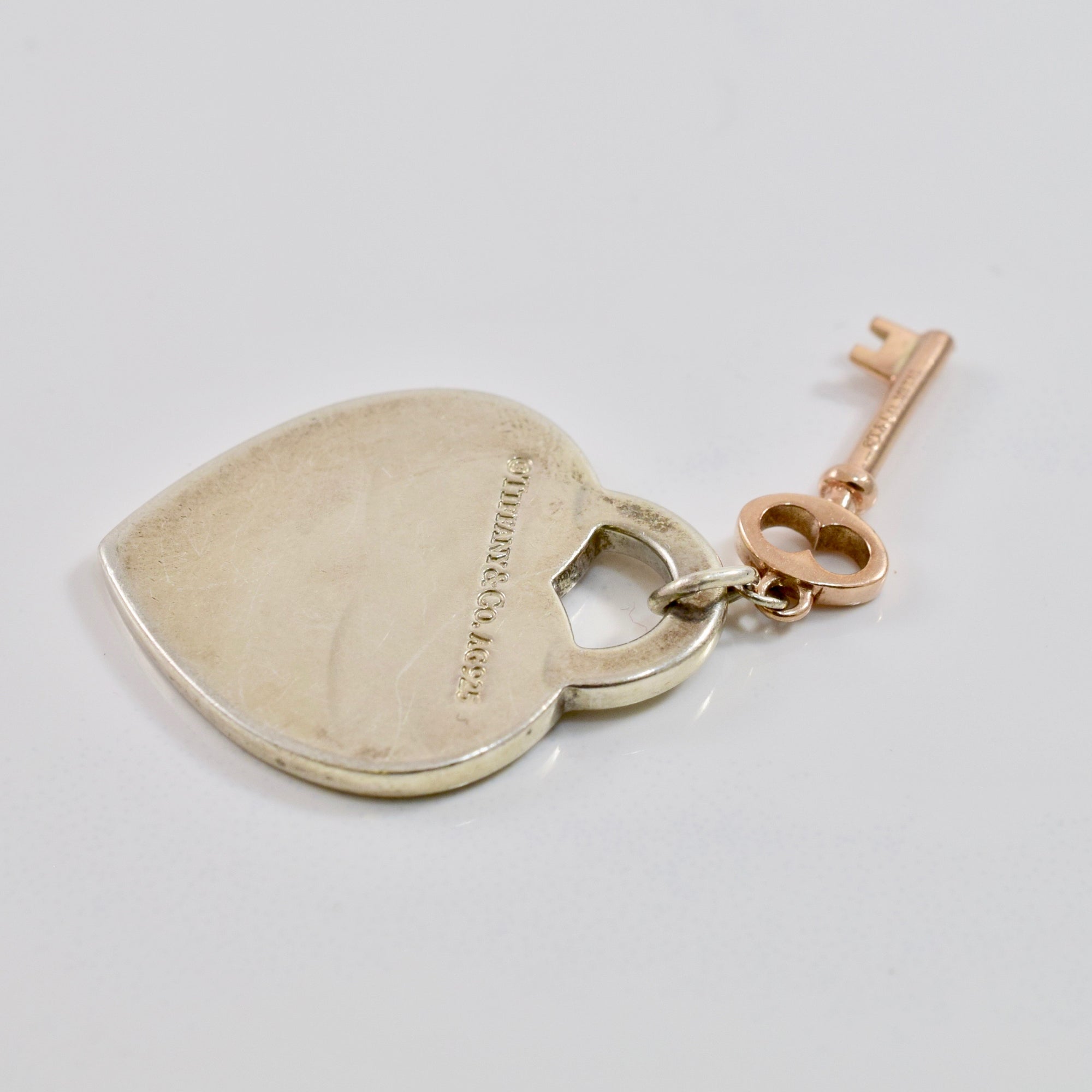 Tiffany & Co.' Heart Key Pendant