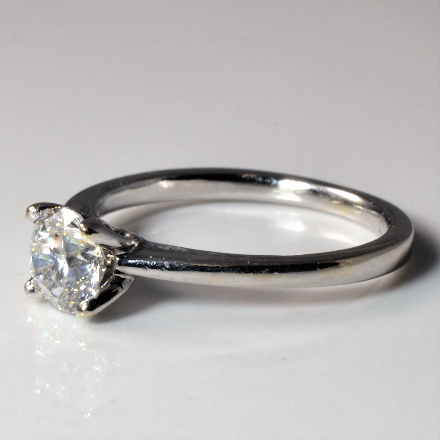 Low Profile Lotus Basket Canadian Diamond Ring | 0.73ct | SZ 5.5 |