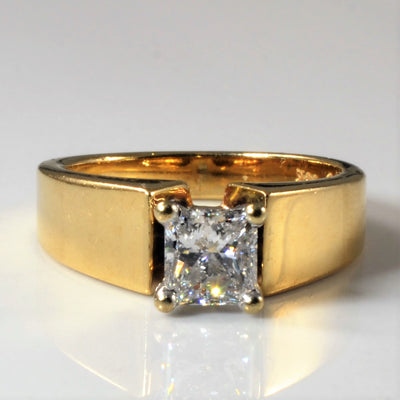 Tapered Princess Diamond Engagement Ring | 1.08ct | SZ 7 |