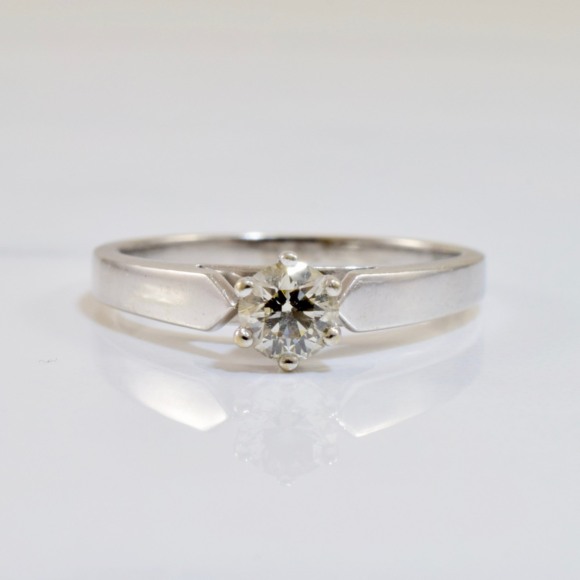 Solitaire Diamond Ring | 0.33 ct SZ 7.25 |