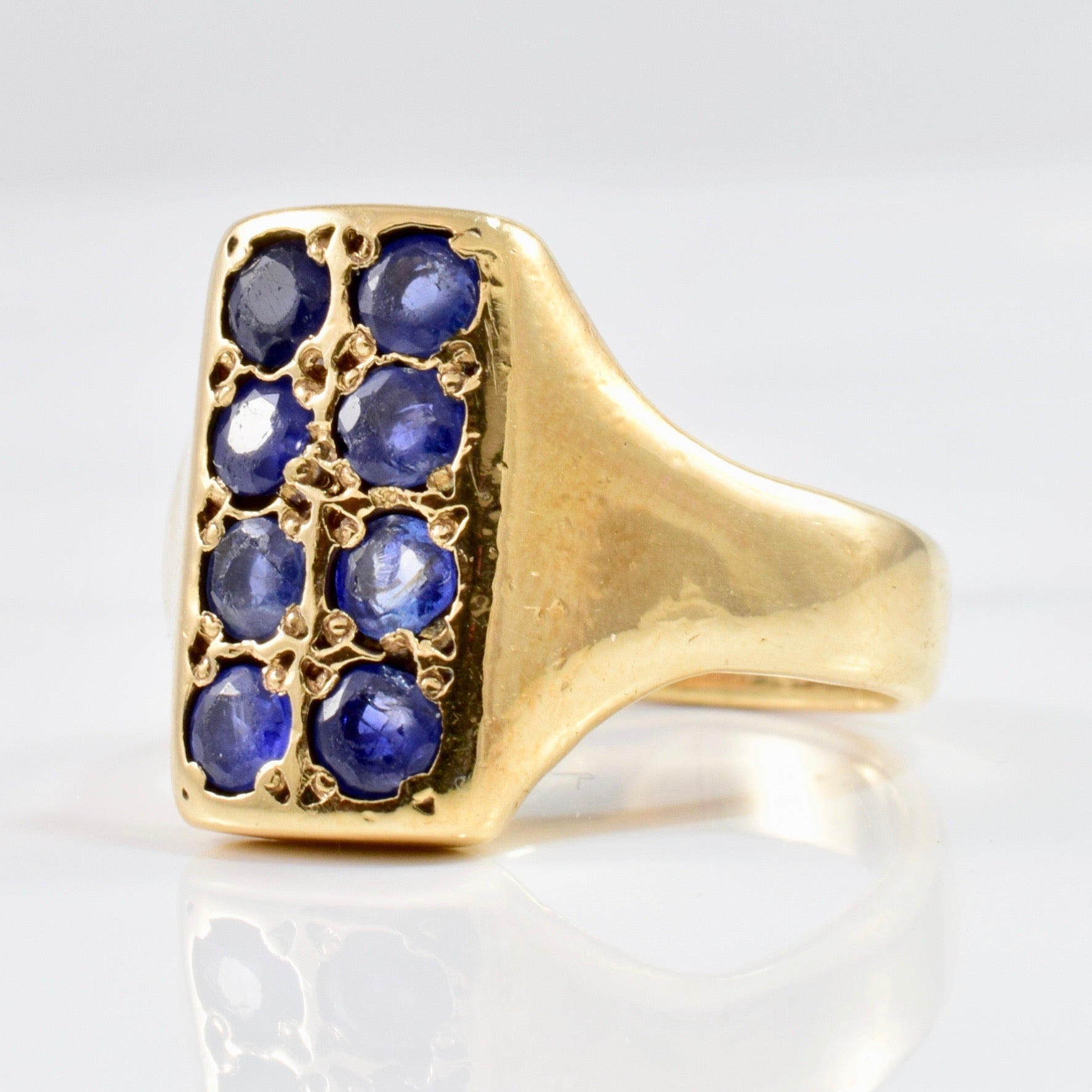 Rectangular Sapphire Ring | SZ 6 |