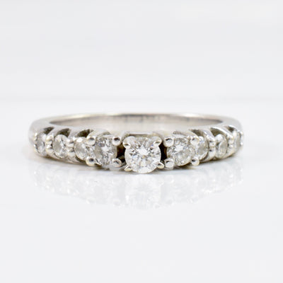 Cascading Diamond Engagement Ring | 0.35 ctw SZ 4.5 |