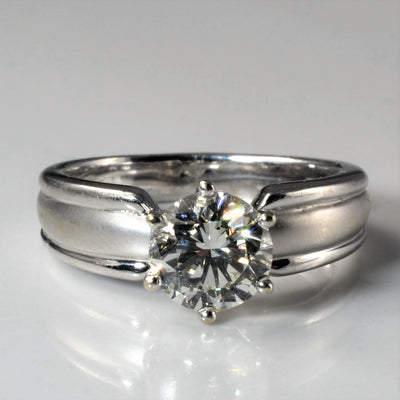 Six Prong Solitaire Diamond Engagement Ring | 1.40ct | SZ 6.75 |