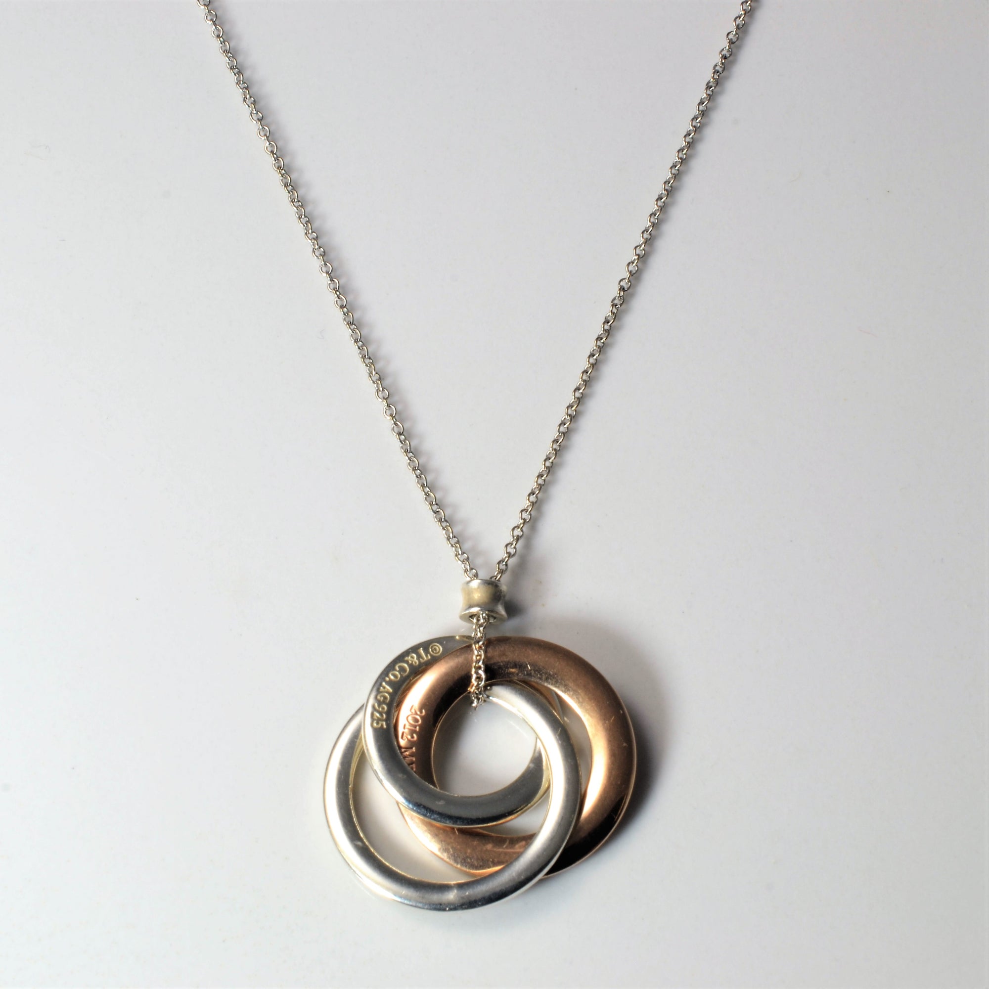 'Tiffany & Co.' Tiffany 1837® Interlocking Circle Pendant