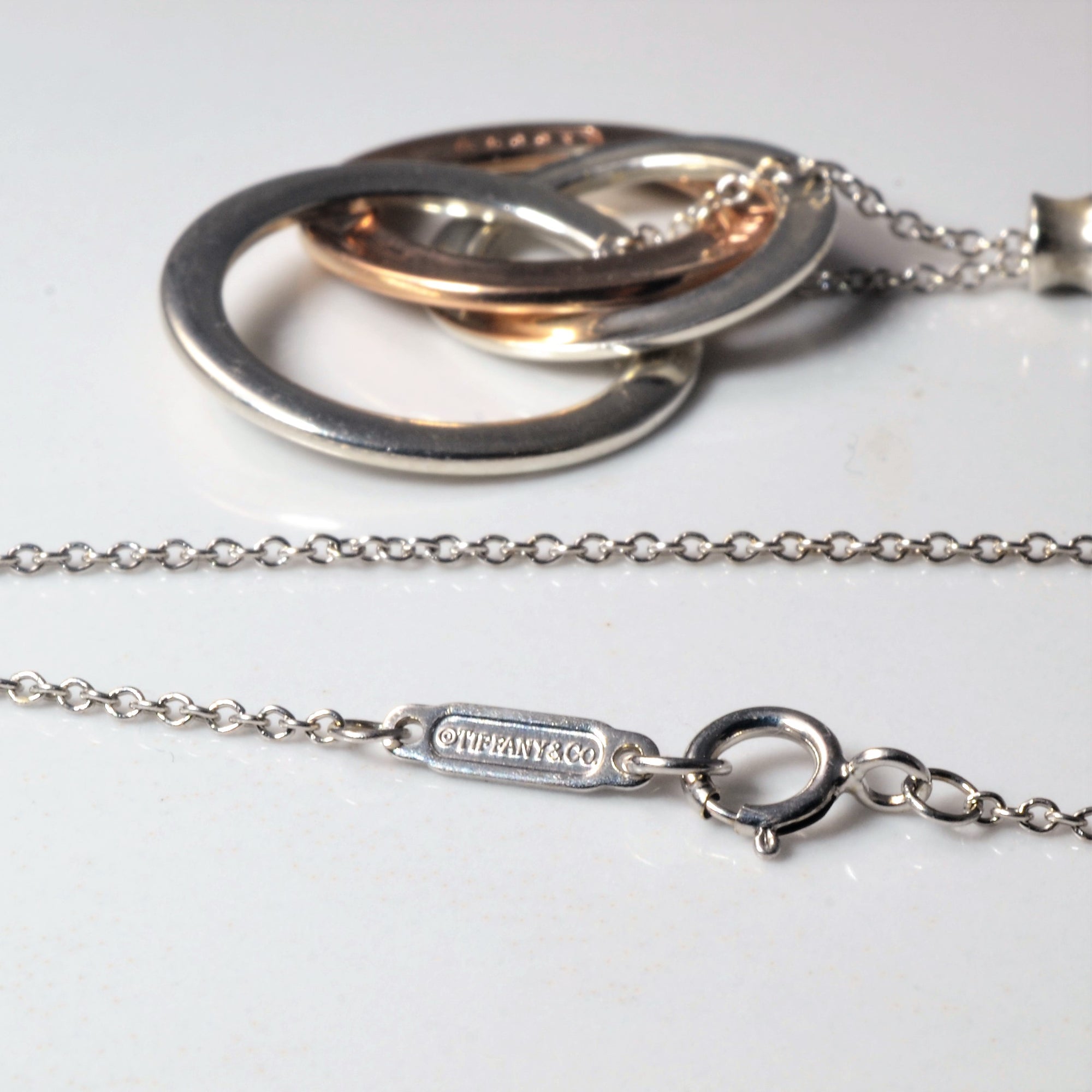 'Tiffany & Co.' Tiffany 1837® Interlocking Circle Pendant