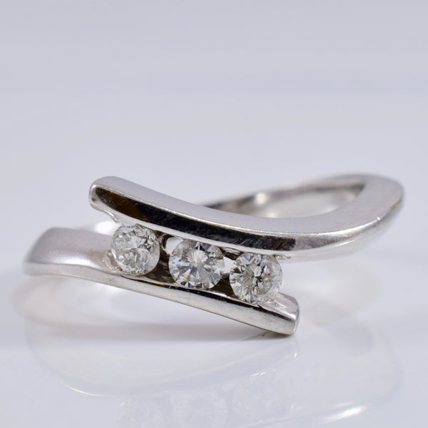 Bypass Diamond Ring | 0.15 ctw SZ 4.25 |