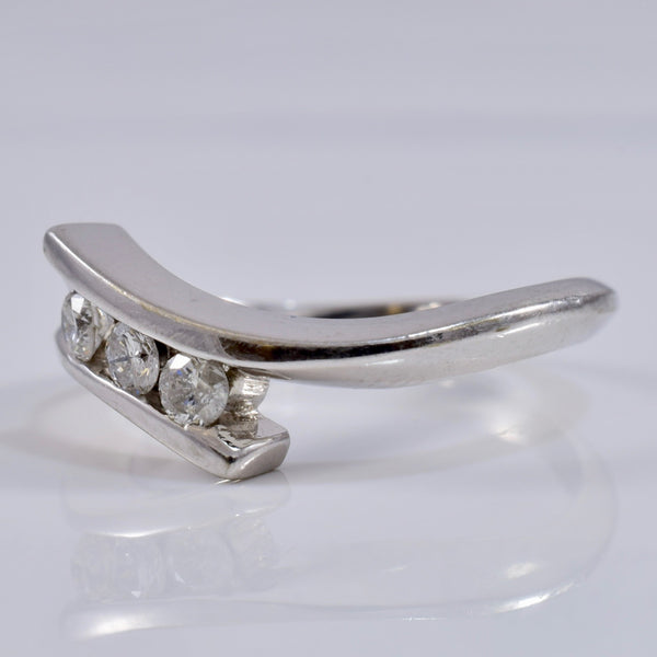 Bypass Diamond Ring | 0.15 ctw SZ 4.25 |