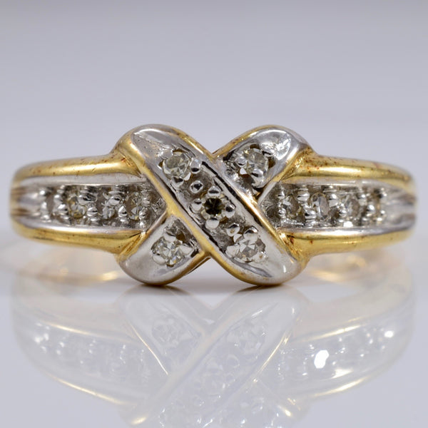 X-Knot Diamond Ring | 0.12 ctw SZ 6 |