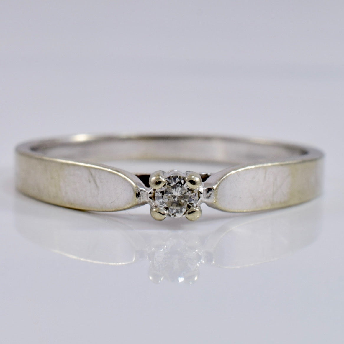 Solitaire Diamond Ring | 0.05 ct SZ 6 |