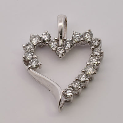 Diamond Heart Pendant | 0.71ctw |