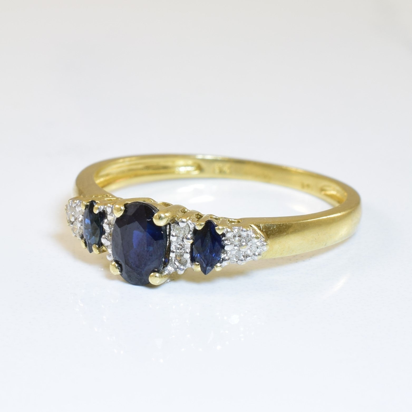 Sapphire & Diamond Ring | 0.75ctw, 0.05ctw | SZ 9.25 |