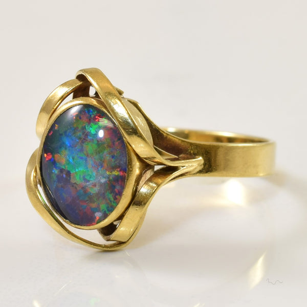 Opal Triplet Cocktail Ring | 1.45ct | SZ 7.25 |