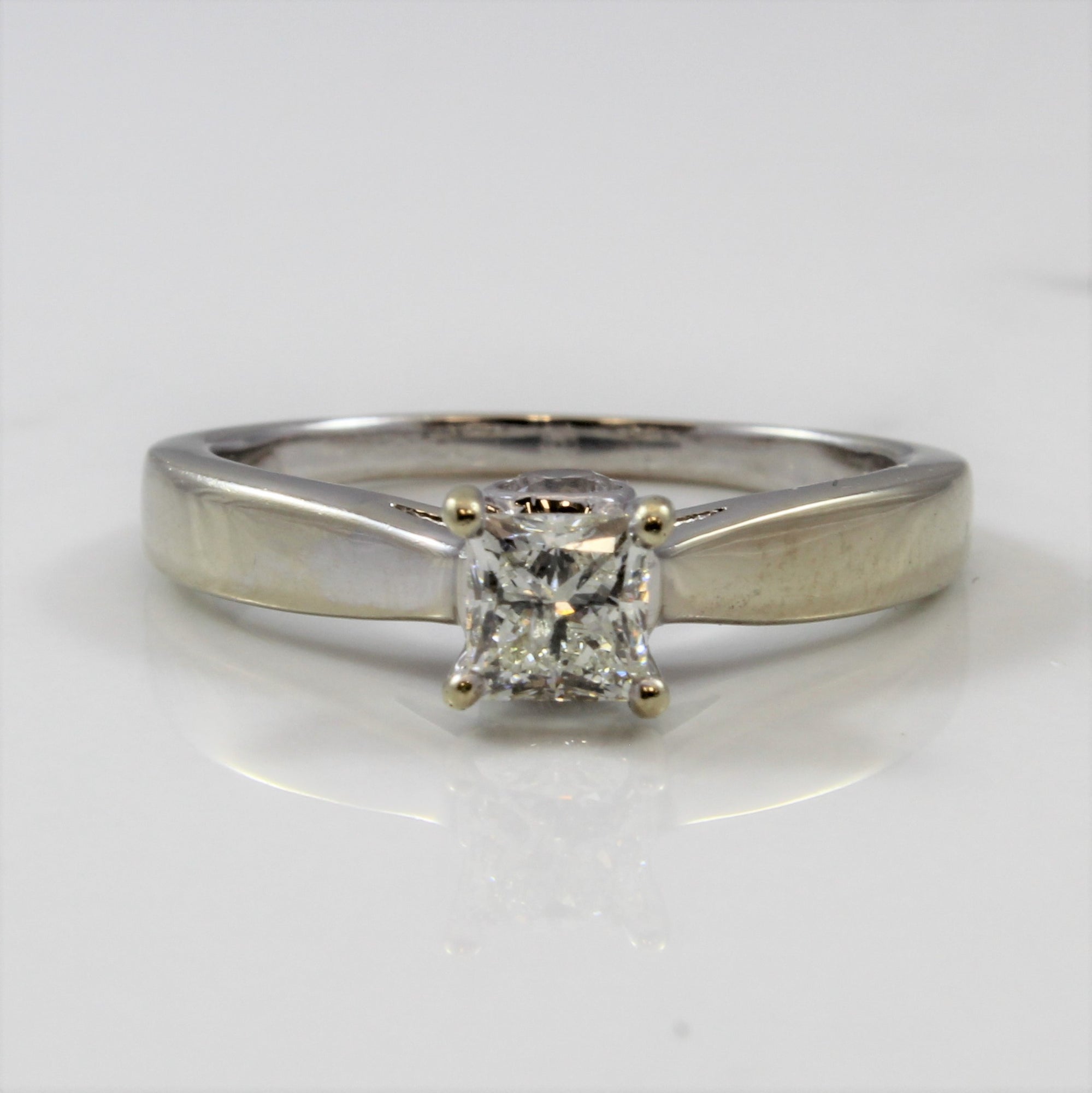 Diamond Detailed Profile Engagement Ring | 1.00 ctw | SZ 9.25 |