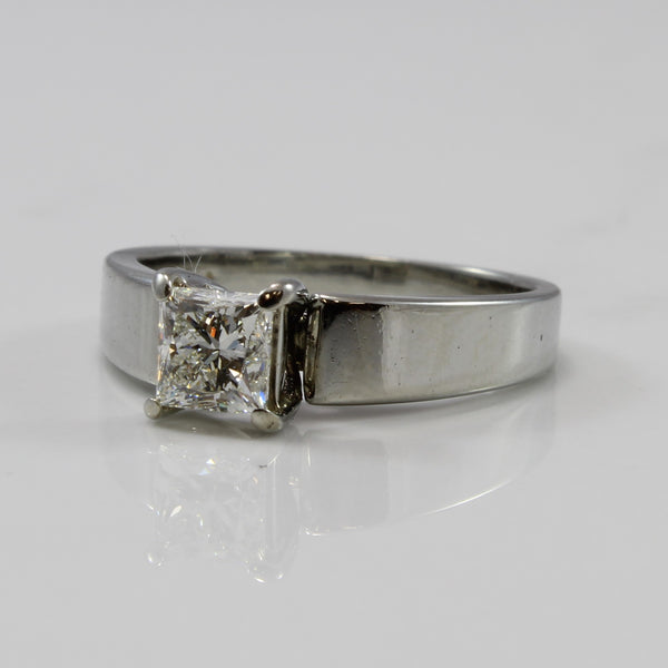 'Spence Diamonds' Princess Solitaire Engagement Ring | 0.52 ct | VS2, H | SZ 5.5