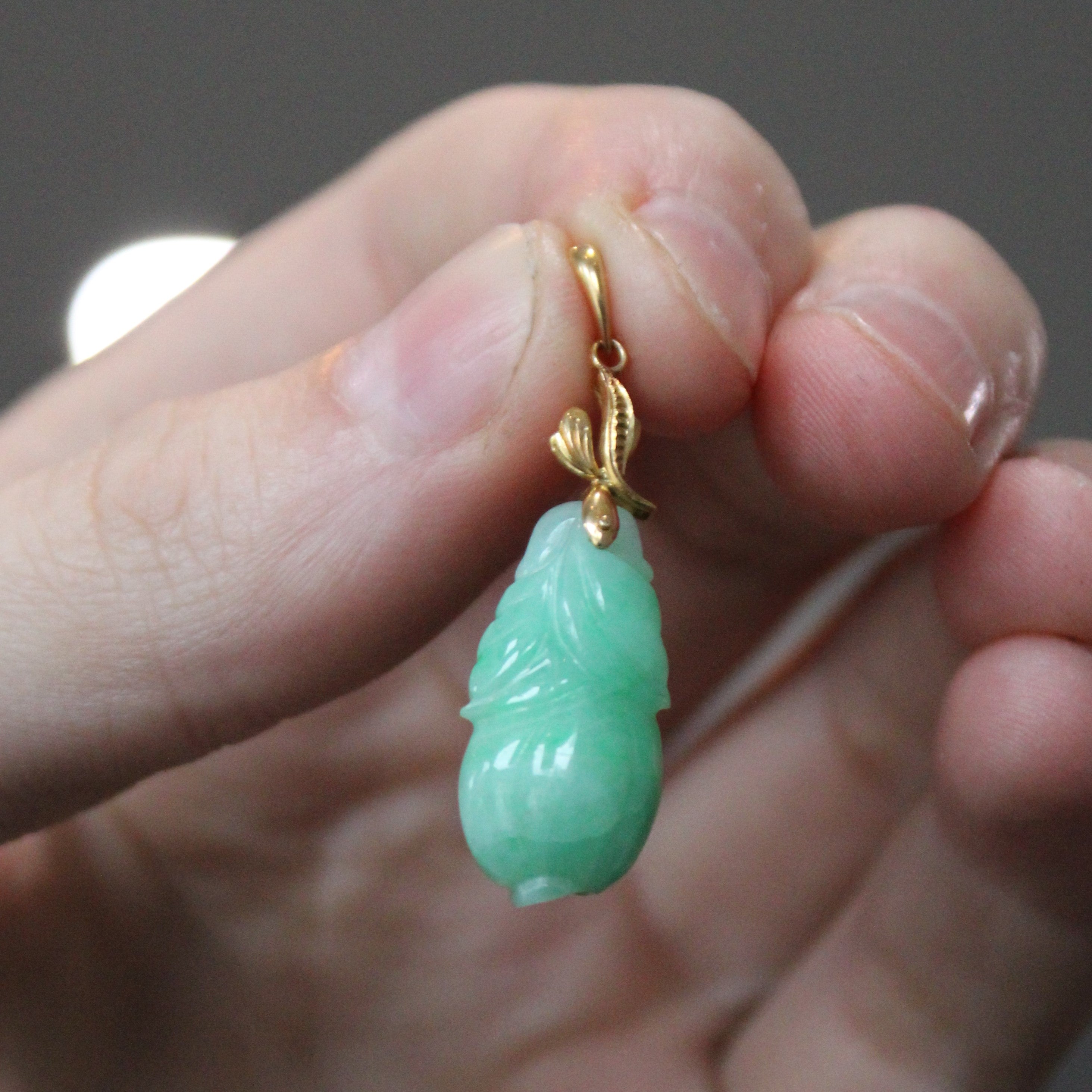 Jadeite 18k Pendant | 18.50ct |