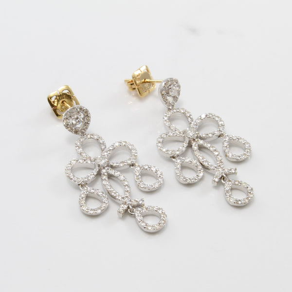 Diamond Chandelier Drop Earrings | 1.40ctw |