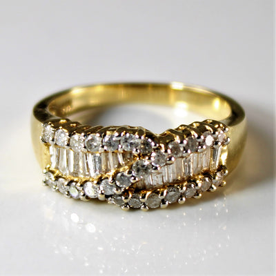 Cluster Set Multi Diamond Ring | 0.84ctw | SZ 6.5 |