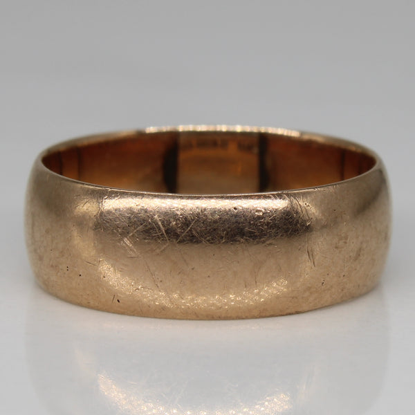 Early 1900s Rose Gold Band | SZ 8 |