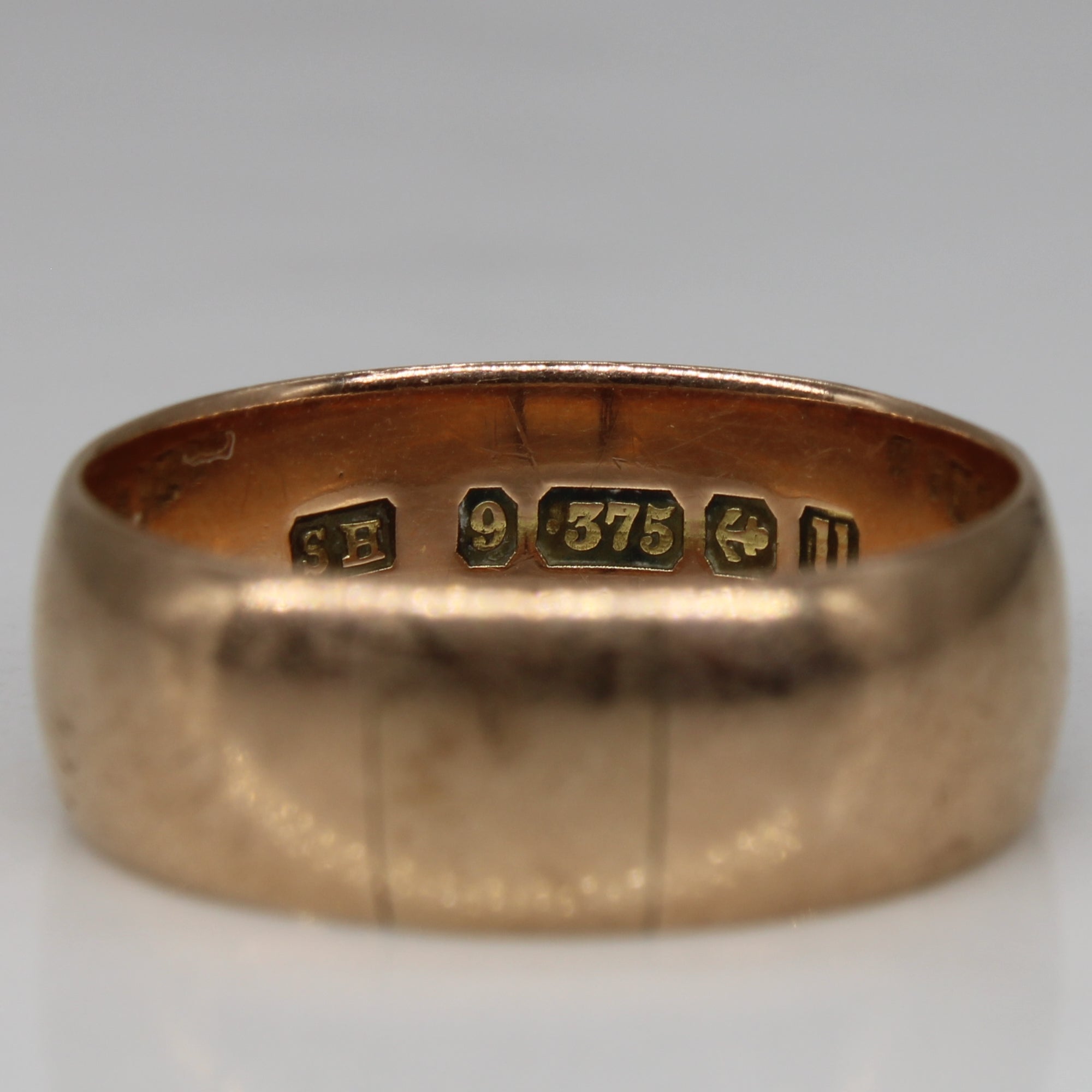 Alliance en or rose du début des années 1900 | Taille 8 | 