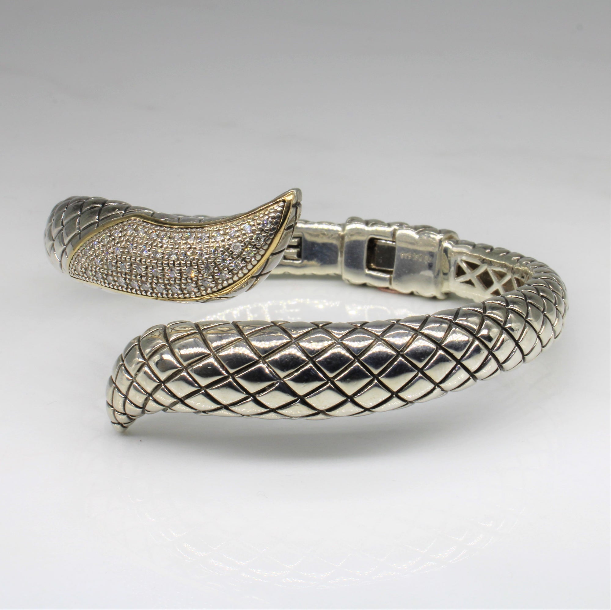 Effy' Quilted Diamond Bracelet | 0.25ctw |