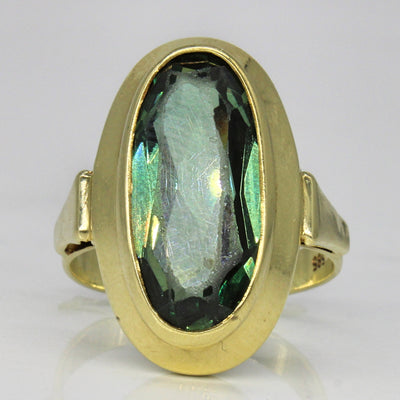 Synthetic Spinel Cocktail Ring | 4.85ct | SZ 7 |