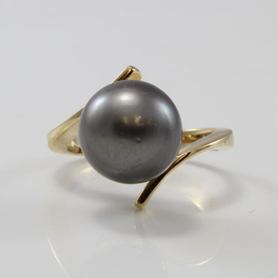 Tahitian Pearl Bypass Ring | 9.20 ct | SZ 7 |