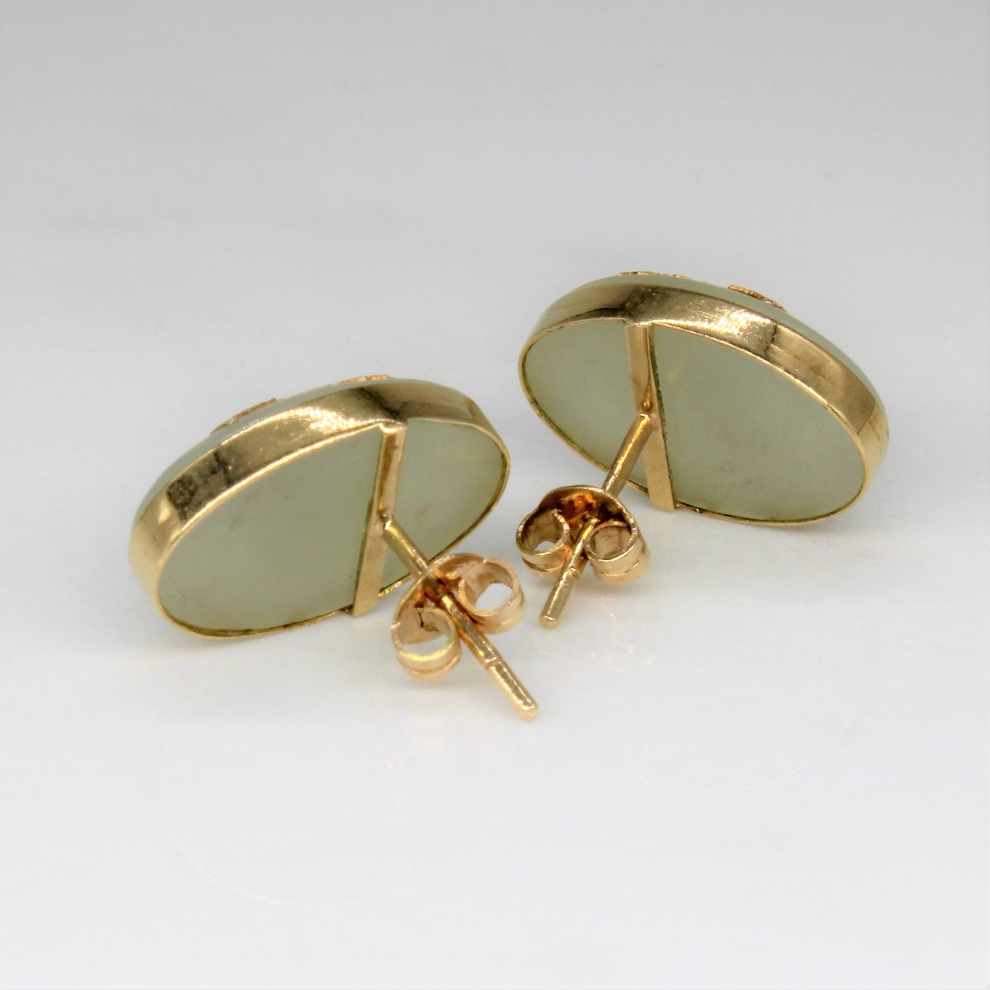 Serpentine Gold Swan Cocktail Ring & Earring Set | 25.00ct | SZ 6.5 |
