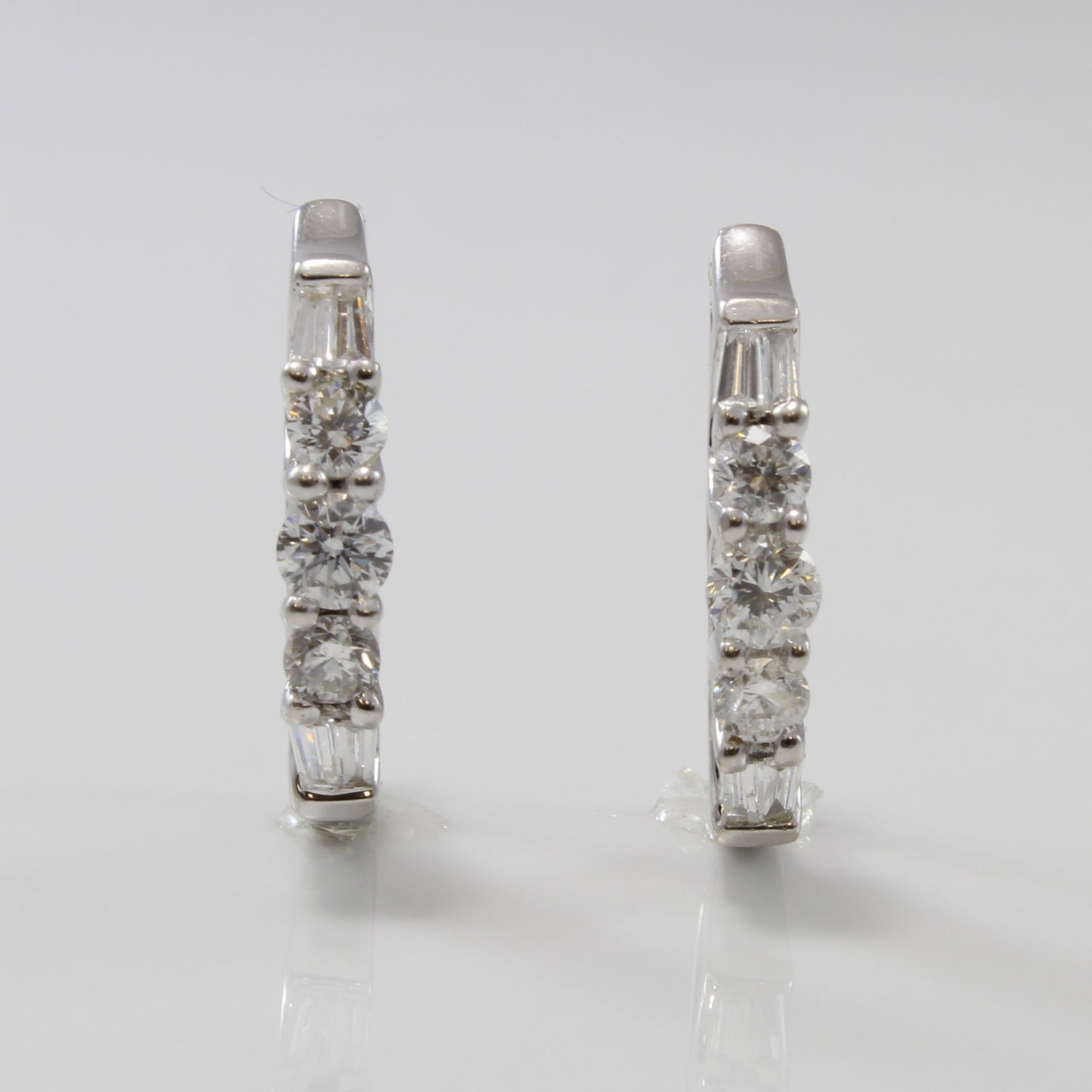 Diamond Hoop Earrings | 0.66 ctw |