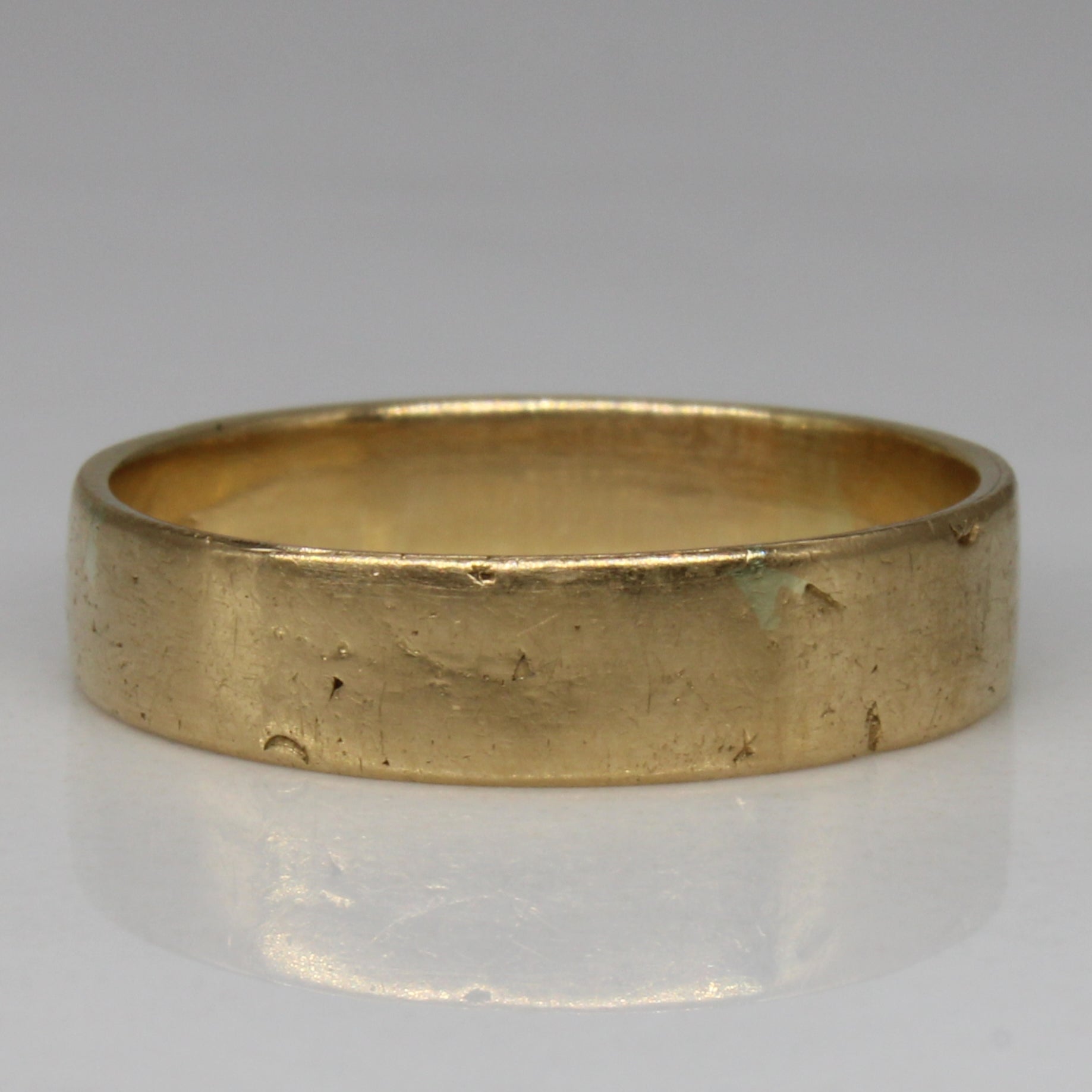Early 1900s Yellow Gold Band | SZ 6.5 |
