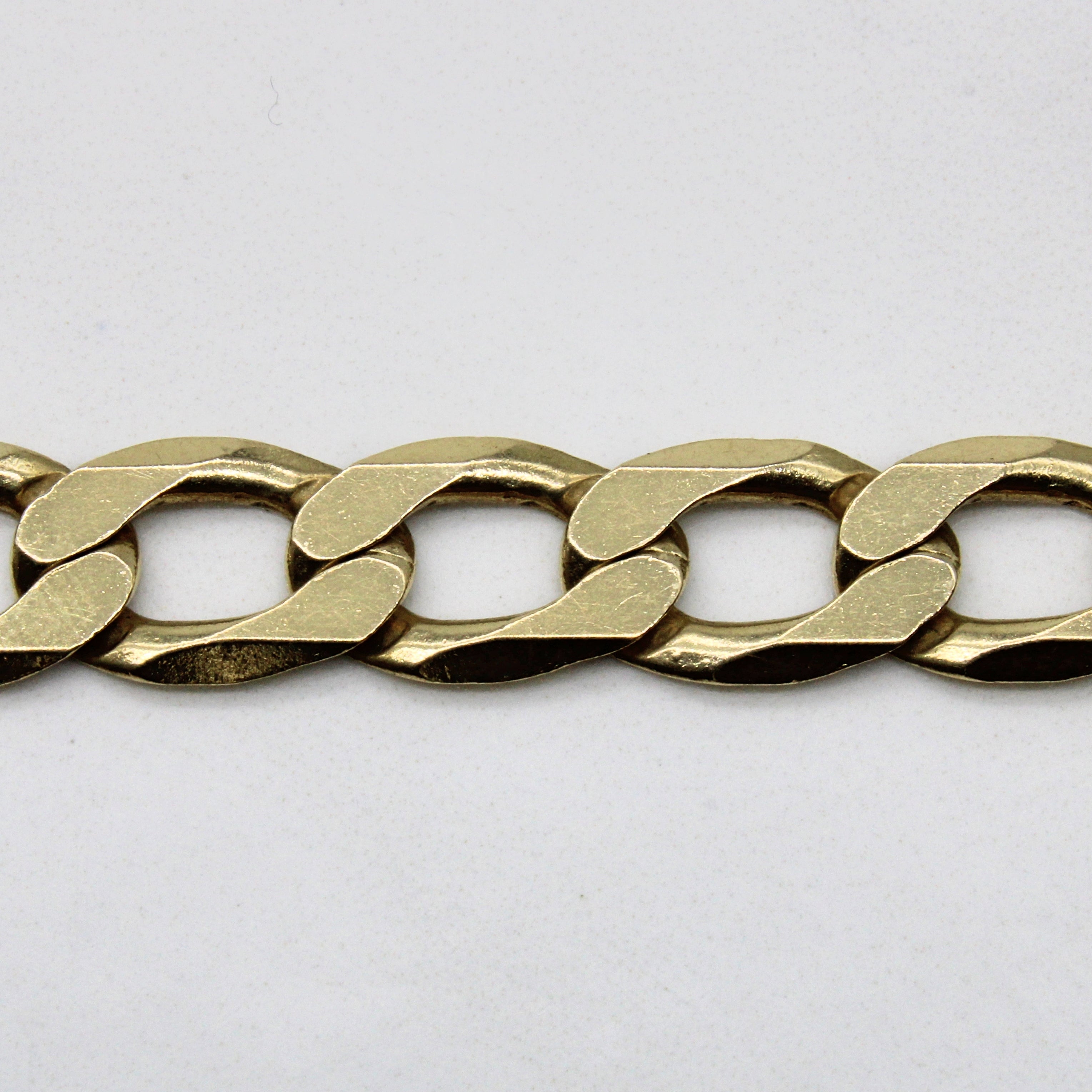 10k Yellow Gold Curb Chain | 21" |