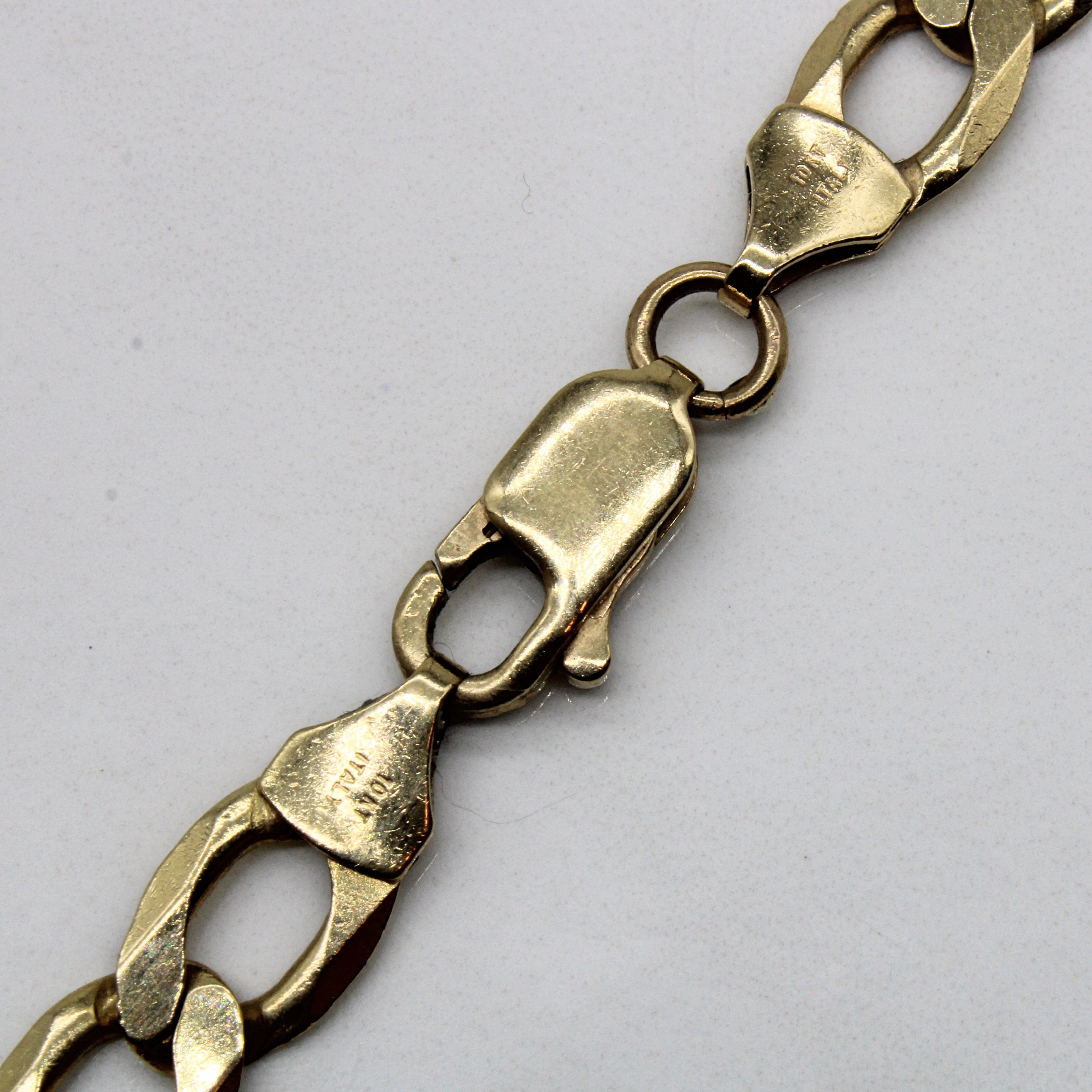 10k Yellow Gold Curb Chain | 21" |