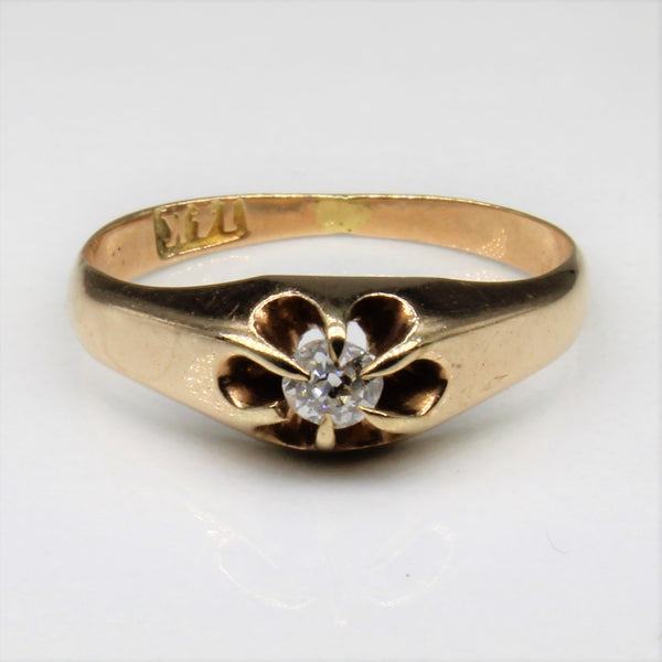 Early 1900s Diamond Ring | 0.10ctw | SZ 3 |